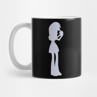 Derpy Hooves Equestria Girls Silhouette Mug